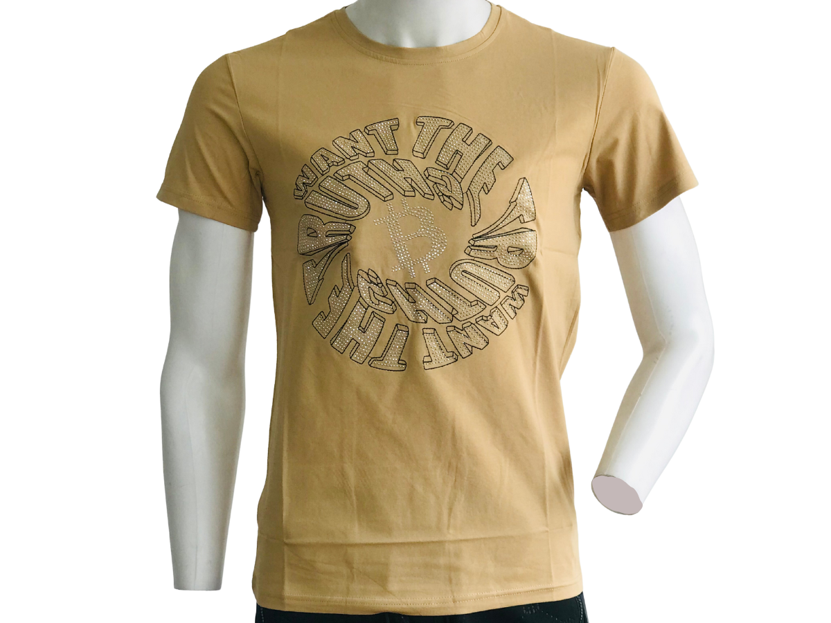 Playera Unisex. Diseño Bitcoin