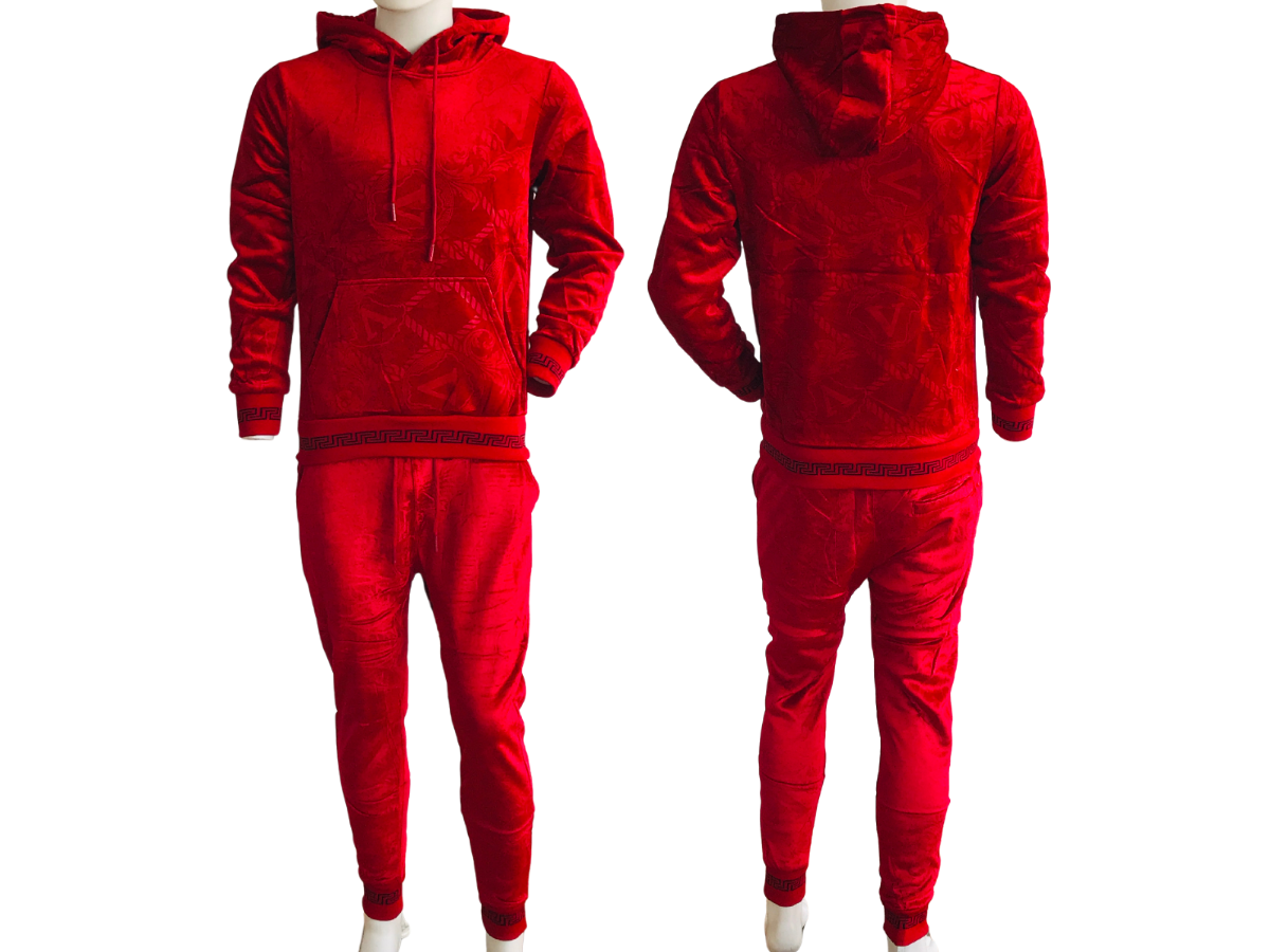 Conjunto de Sudadera y Jogger Rojo