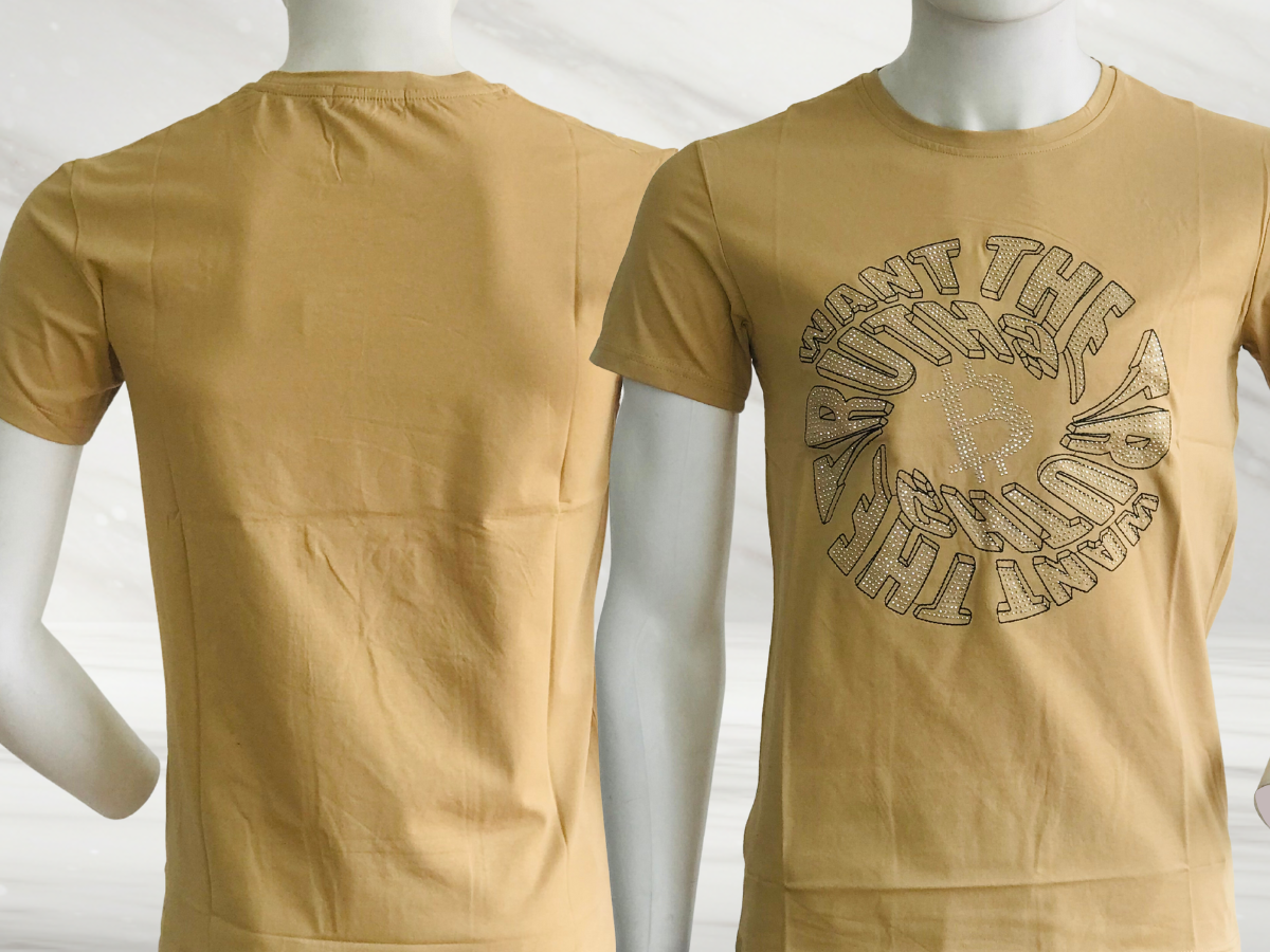 Playera Unisex. Diseño Bitcoin