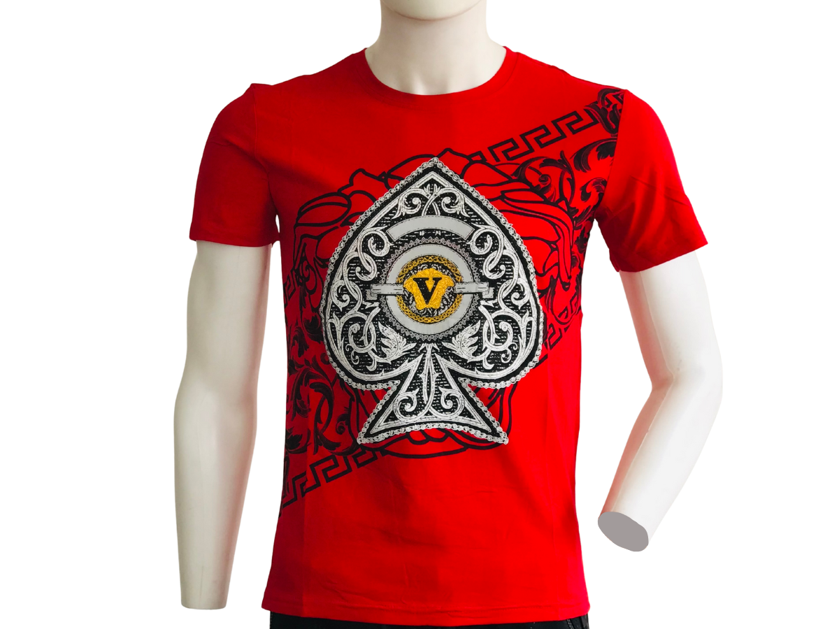 Playera Unisex. Diseño Naipe