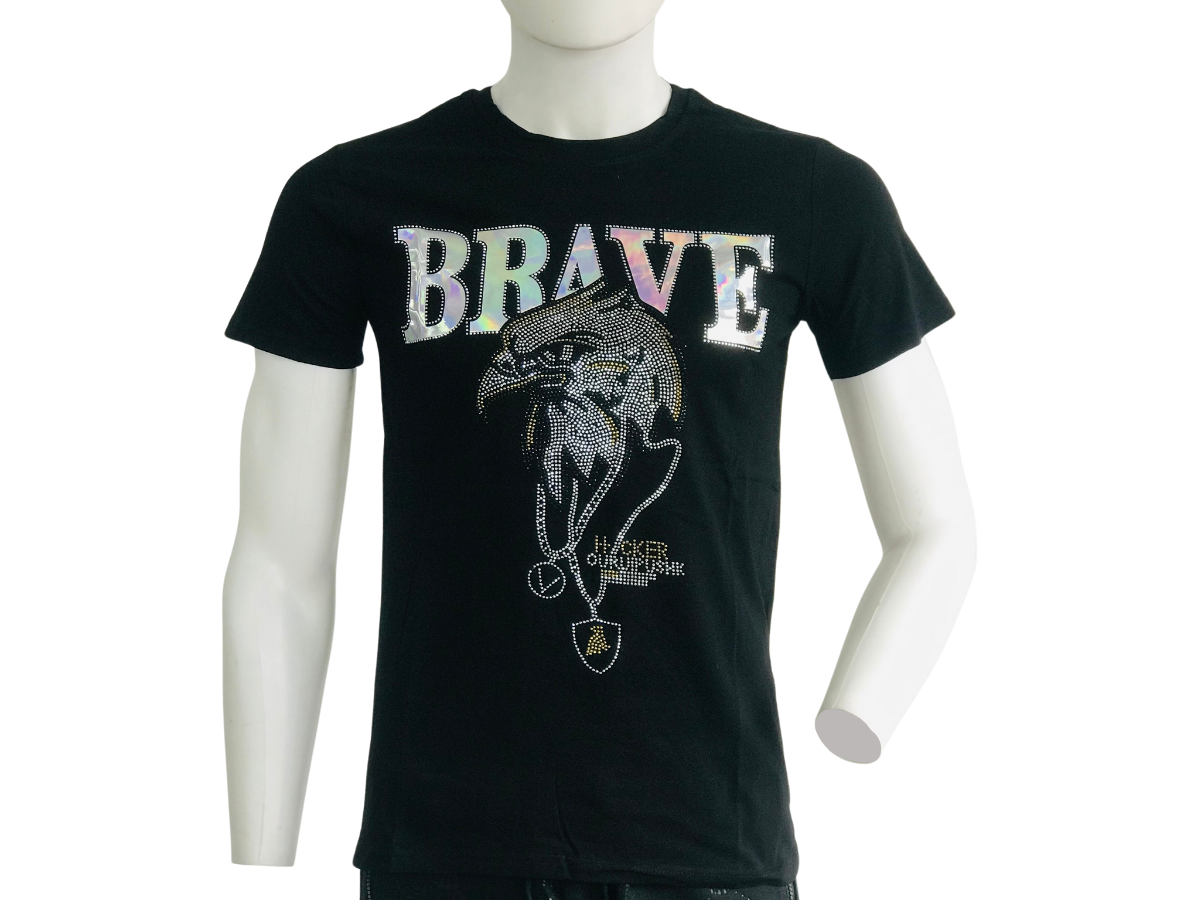 Playera Unisex. Diseño Águila con cadenas