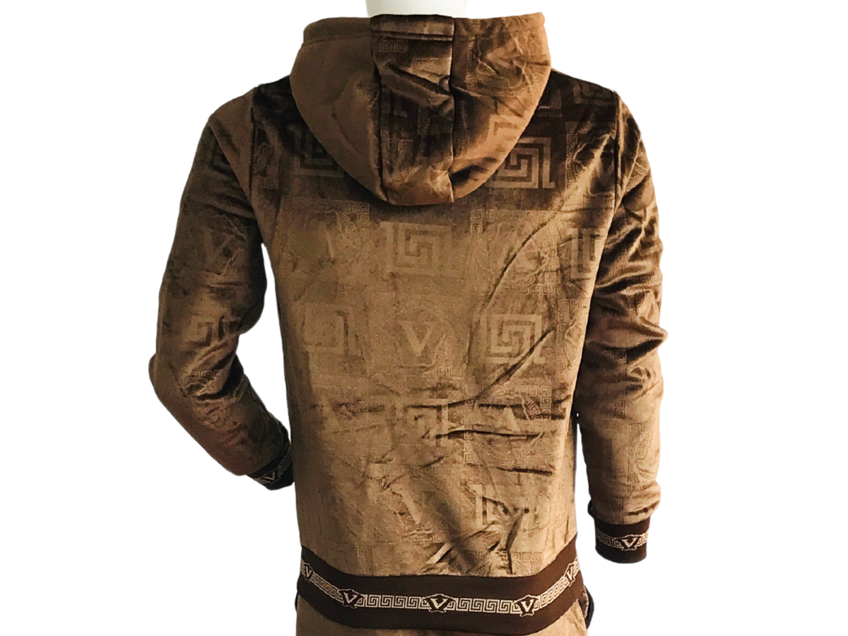 Conjunto de Sudadera y Jogger Cafe
