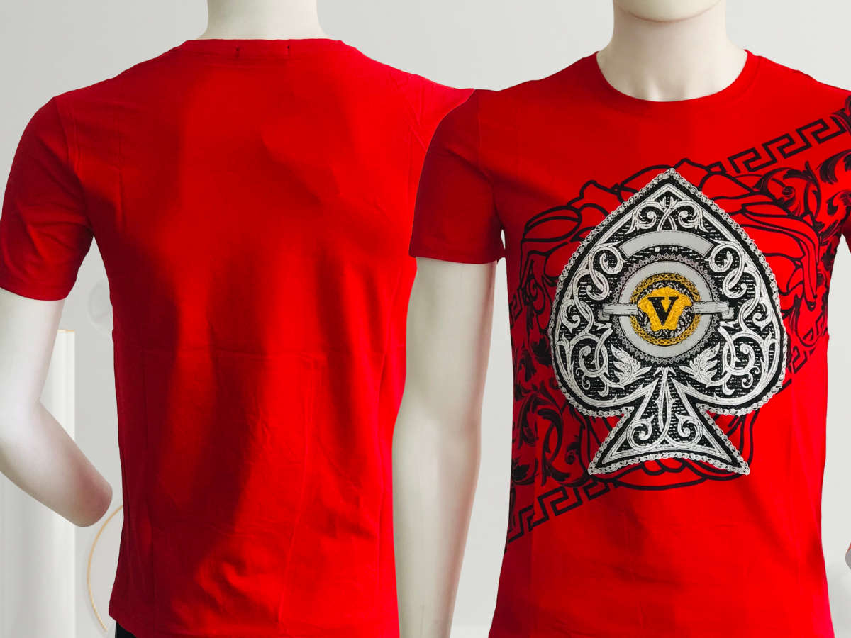 Playera Unisex. Diseño Naipe