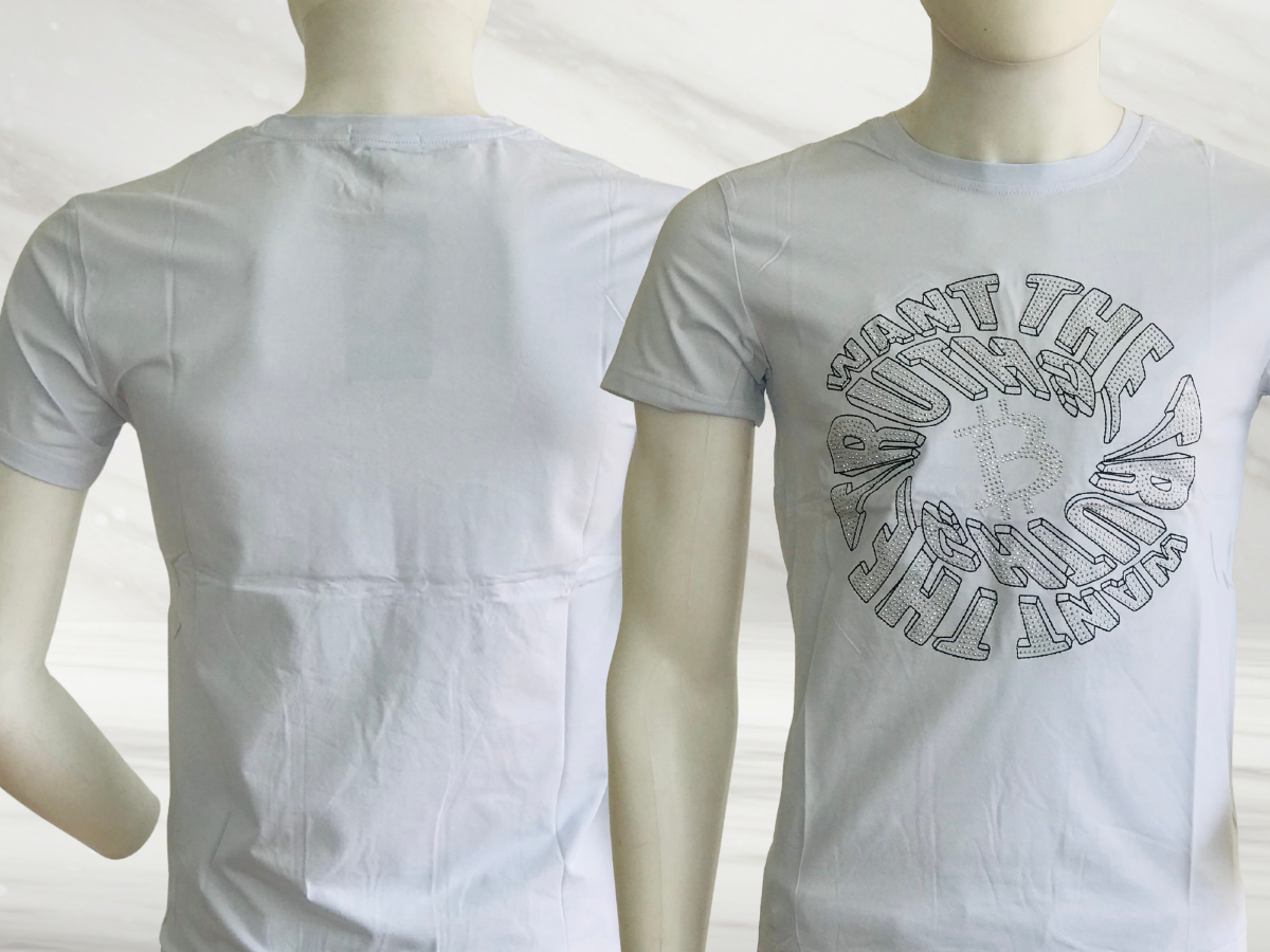Playera Unisex. Diseño Bitcoin
