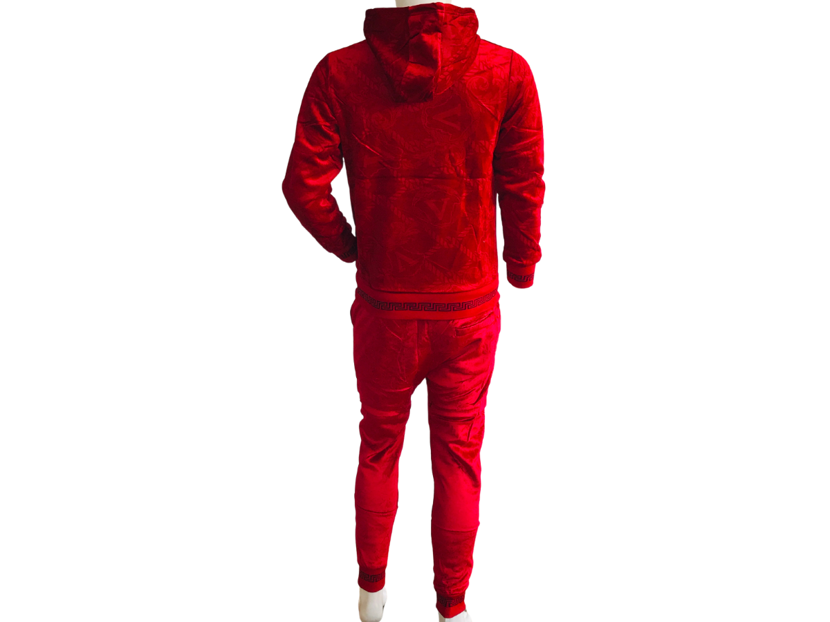 Conjunto de Sudadera y Jogger Rojo