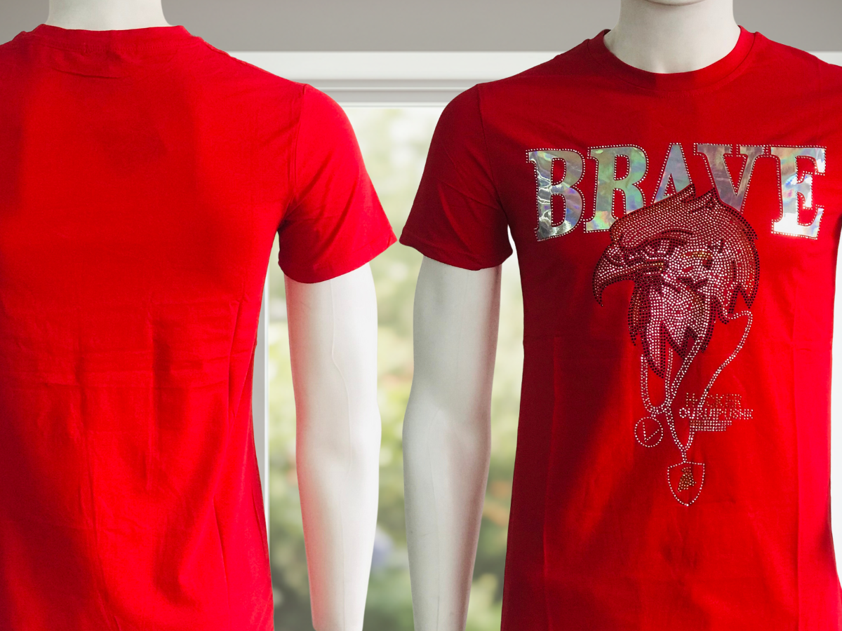 Playera Unisex. Diseño Águila con cadenas