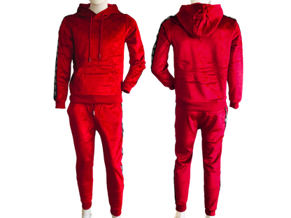 Conjunto de Sudadera y Jogger Rojo 3