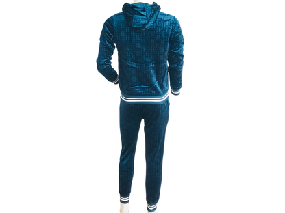 Conjunto de Sudadera y Jogger Azul Rey
