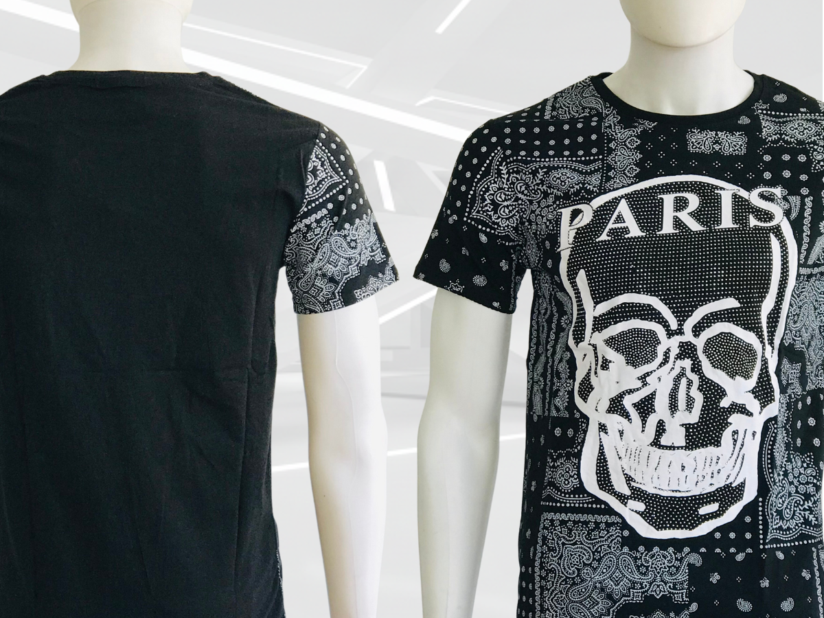 Playera Unisex. Estilo urbano Calavera