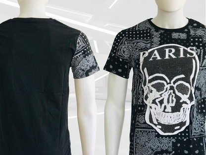 Playera Unisex. Estilo urbano Calavera