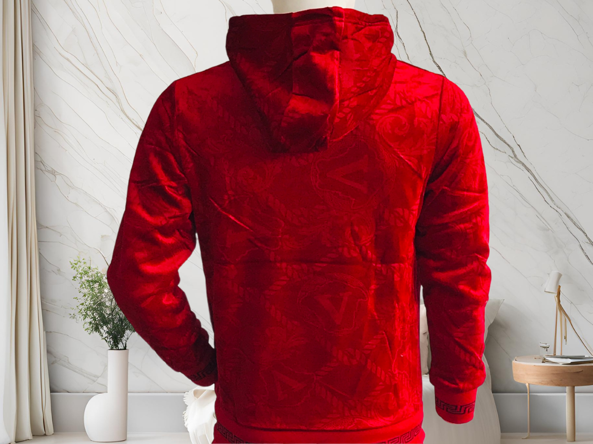 Conjunto de Sudadera y Jogger Rojo