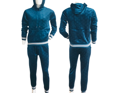 Conjunto de Sudadera y Jogger Azul Rey