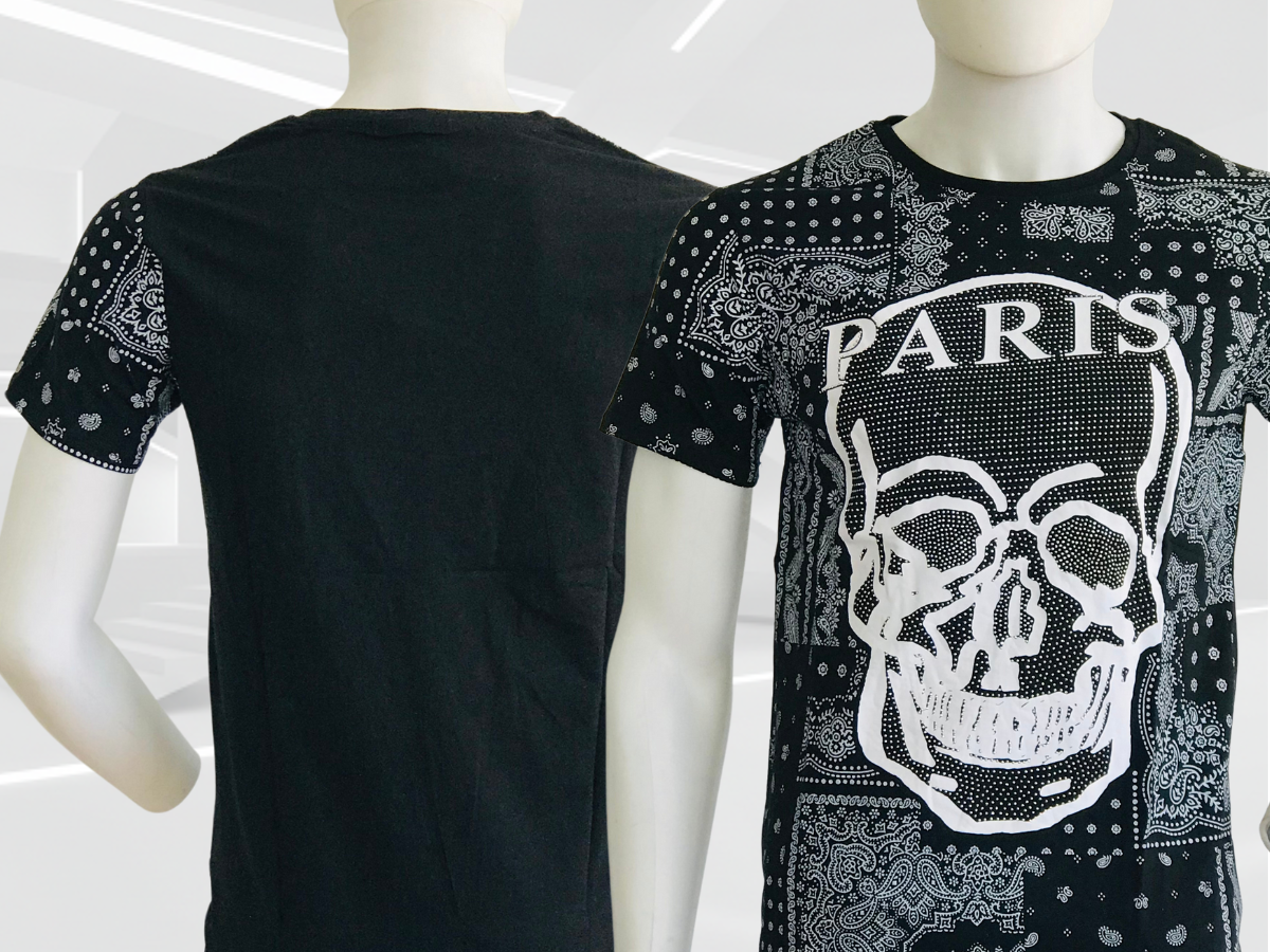 Playera Unisex. Estilo urbano Calavera