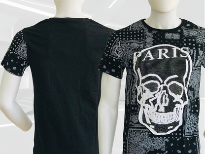 Playera Unisex. Estilo urbano Calavera