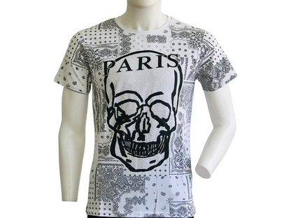 Playera Unisex. Estilo urbano Calavera