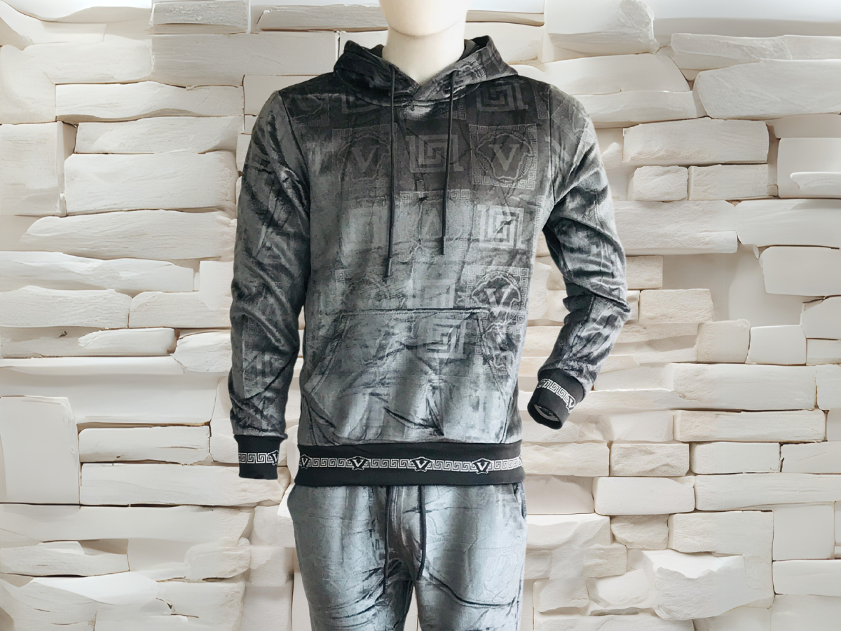 Conjunto de Sudadera y Jogger Gris