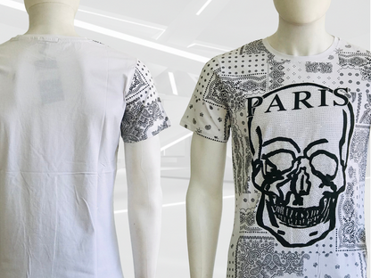 Playera Unisex. Estilo urbano Calavera